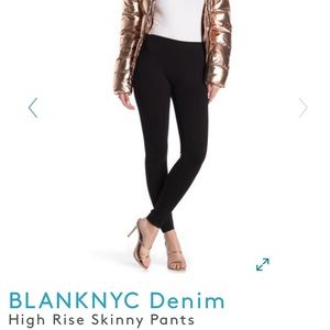 Blanknyc 27 black skinny legging new